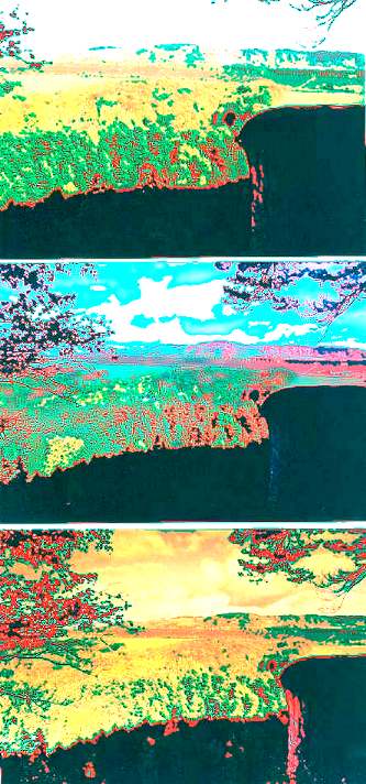 Chochovy experimenty s barevn�mi filtry.