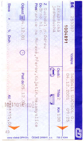 N�kte�� lid� si l�taj� bal�nem kolem zem�koule, j� se sotva zm��u na cestu vlakem ze Suchdola do Brna