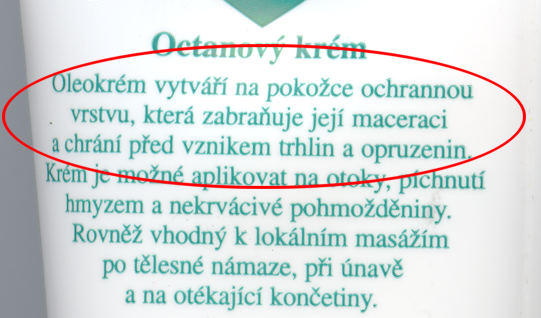 Octanov� mast, na puch��e past